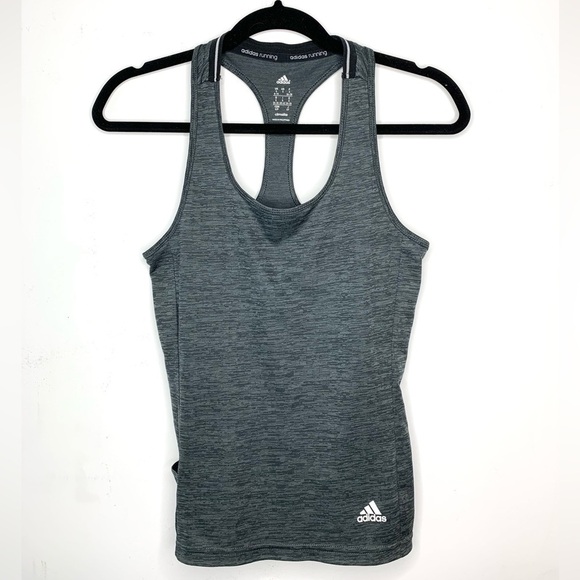 Adidas Women’s Running Climalite Supernova Tank Top Activewear Grey Small - Picture 1 of 11